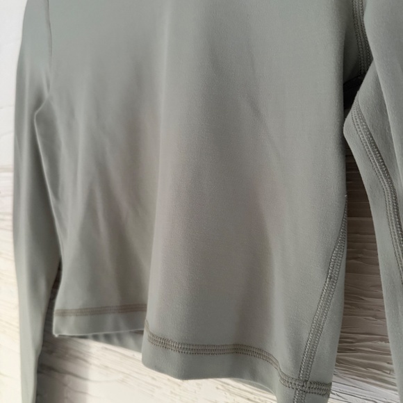 TNA Butter from Aritzia | Size Small | Mock Neck Long Sleeve (Sage Green) - Picture 5 of 8